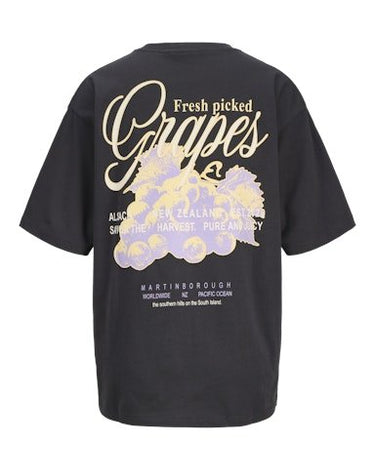 Sandra Loose Tee Grapes - Things I Like Things I Love