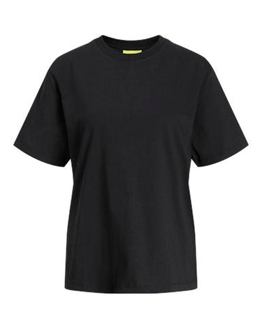 Sanne Loose Fringe Tee Black - Things I Like Things I Love