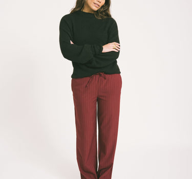 Sarah String Pants Windsor Wine - Things I Like Things I Love