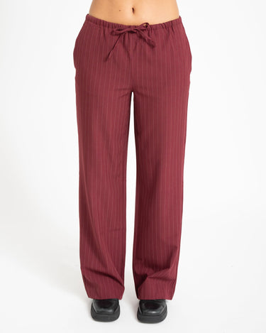 Sarah String Pants Windsor Wine - Things I Like Things I Love