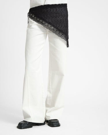 Scarf Crochet Lace Black - Things I Like Things I Love