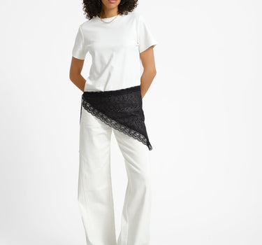 Scarf Crochet Lace Black - Things I Like Things I Love