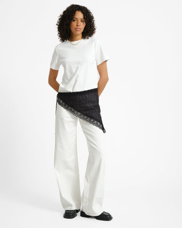 Scarf Crochet Lace Black - Things I Like Things I Love