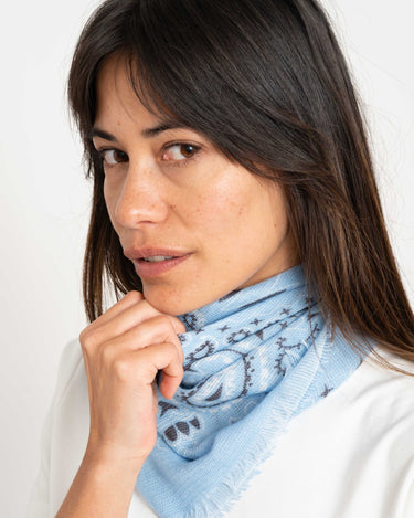 Scarf Fee Light Blue - Things I Like Things I Love