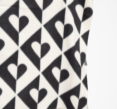 Scarf Harlequin Heart Black - Things I Like Things I Love