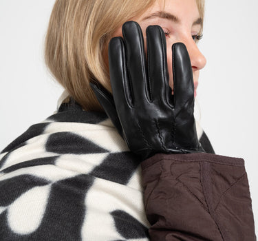 Scarf Harlequin Heart Black - Things I Like Things I Love