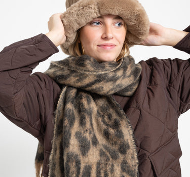 Scarf Leopard Brown - Things I Like Things I Love