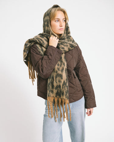 Scarf Leopard Brown - Things I Like Things I Love