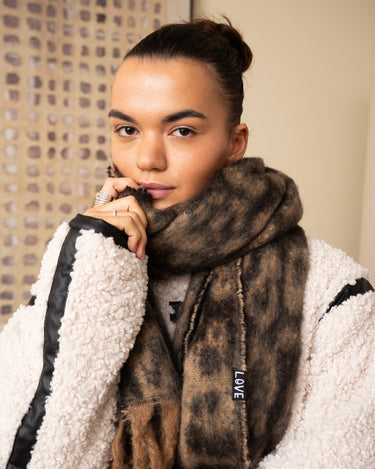 Scarf Leopard Brown - Things I Like Things I Love