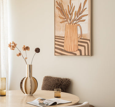 Schilderij Bladeren in Vaas - Things I Like Things I Love
