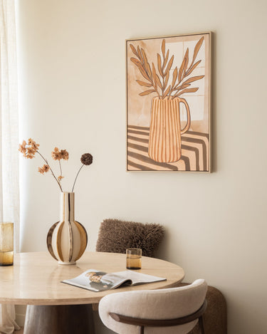 Schilderij Bladeren in Vaas - Things I Like Things I Love