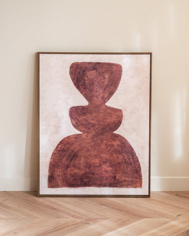 Schilderij Hearth Bruin - Things I Like Things I Love