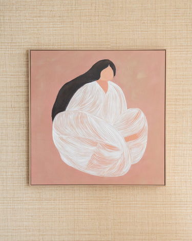 Schilderij Serenity Roze - Things I Like Things I Love