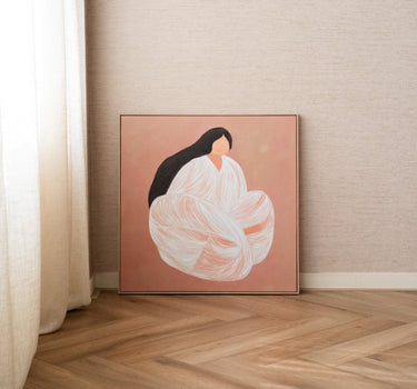Schilderij Serenity Roze - Things I Like Things I Love