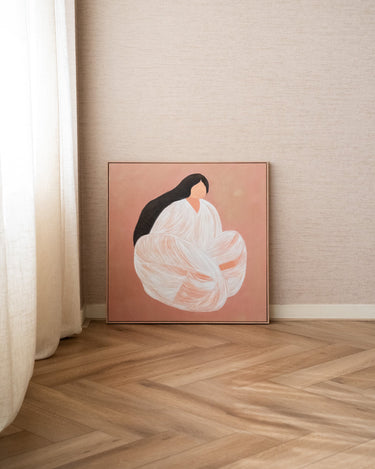 Schilderij Serenity Roze - Things I Like Things I Love