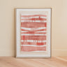 Schilderij Viva Rood/Blauw - Things I Like Things I Love