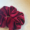 Scrunchie Burgundy Velvet - Things I Like Things I Love