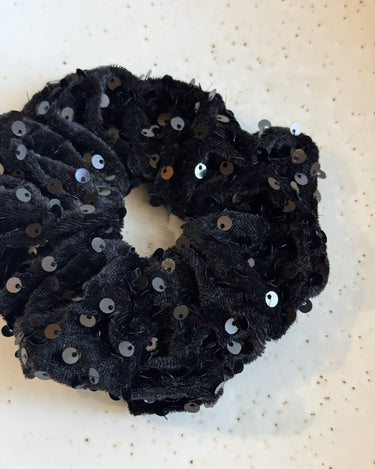 Scrunchie Glam Black - Things I Like Things I Love