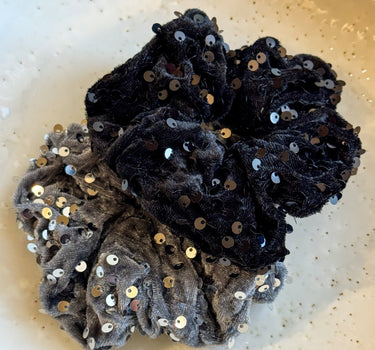 Scrunchie Glam Black - Things I Like Things I Love