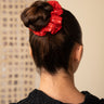 Scrunchie Glam Red - Things I Like Things I Love