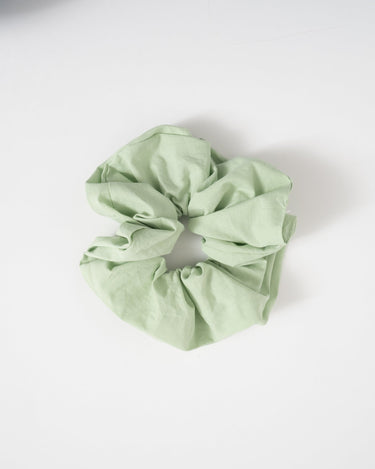 Scrunchie Plain Light Green - Things I Like Things I Love
