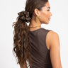 Scrunchie Polkadot Brown - Things I Like Things I Love
