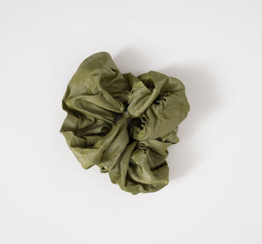 Scrunchie Shimmer Green - Things I Like Things I Love