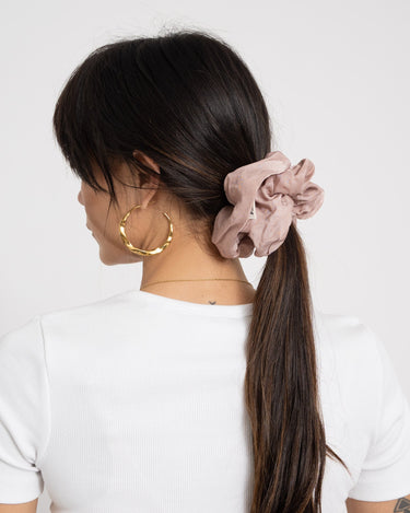 Scrunchie Shimmer Light Pink - Things I Like Things I Love