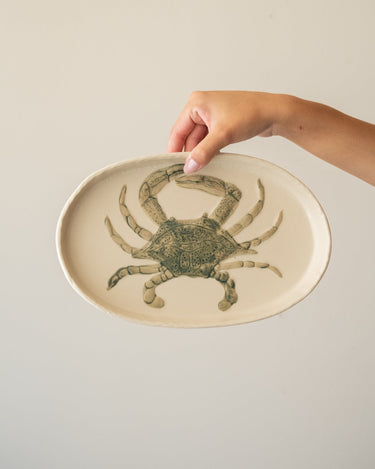 Serveerbord Crab Ceramic - Things I Like Things I Love