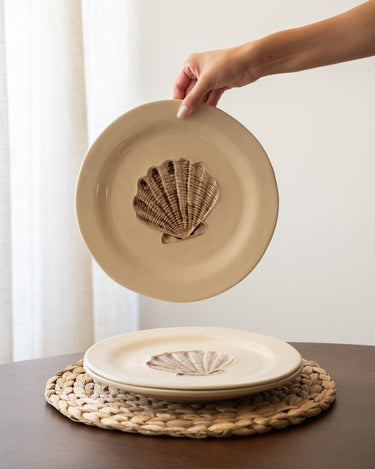 Serveerbord Shell Ceramic - Things I Like Things I Love