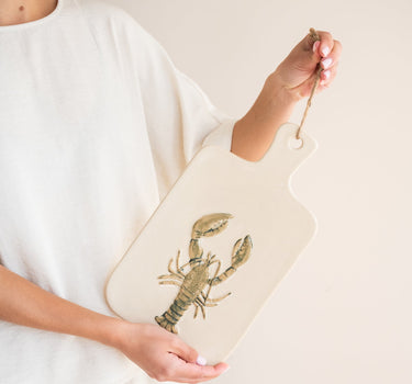 Serving Board Lobster Ceramic - Things I Like Things I Love