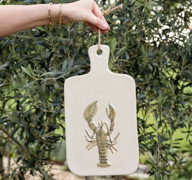 Serving Board Lobster Ceramic - Things I Like Things I Love