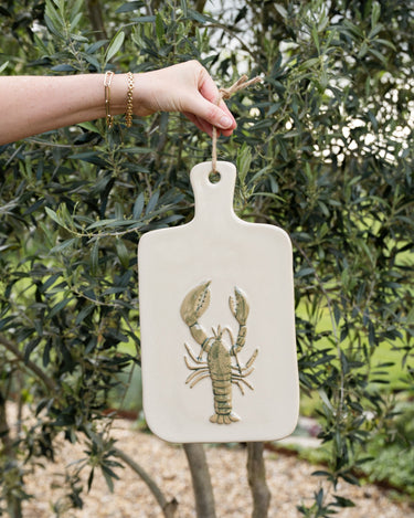 Serving Board Lobster Ceramic - Things I Like Things I Love