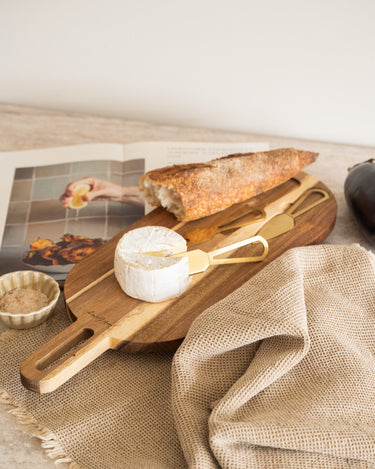 Serving Board With Cheese Knives - Things I Like Things I Love