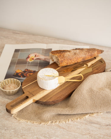 Serving Board With Cheese Knives - Things I Like Things I Love