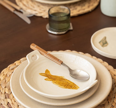 Serving Bowl Fish Ceramic - Things I Like Things I Love