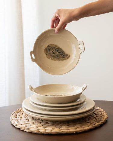 Serving Bowl Oyster Ceramic - Things I Like Things I Love