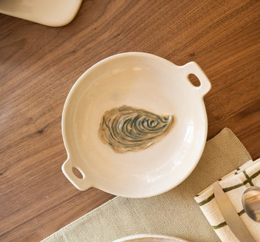 Serving Bowl Oyster Ceramic - Things I Like Things I Love