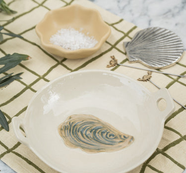 Serving Bowl Oyster Ceramic - Things I Like Things I Love