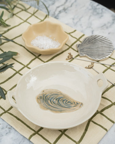 Serving Bowl Oyster Ceramic - Things I Like Things I Love