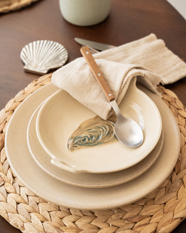 Serving Bowl Oyster Ceramic - Things I Like Things I Love