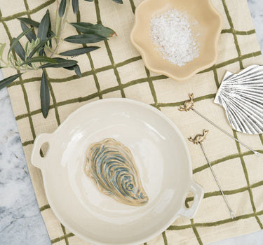 Serving Bowl Oyster Ceramic - Things I Like Things I Love