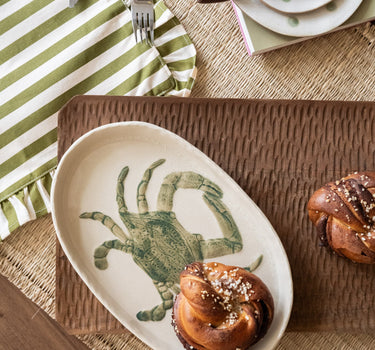 Serving Plate Crab Green - Things I Like Things I Love