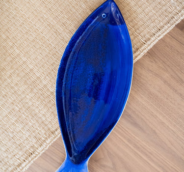 Serving Plate Fish Blue - Things I Like Things I Love