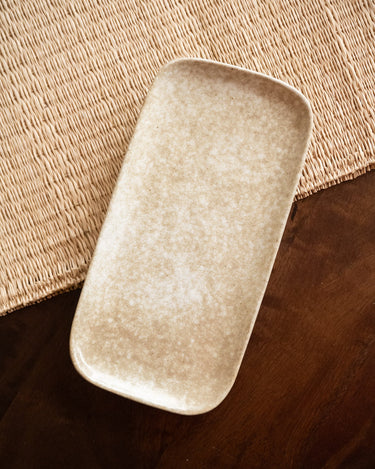 Serving Plate Lush Beige - Things I Like Things I Love