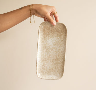 Serving Plate Lush Beige - Things I Like Things I Love