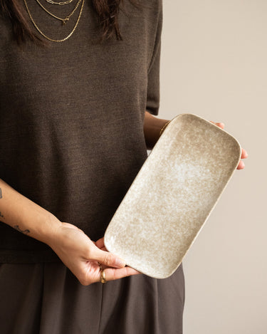 Serving Plate Lush Beige - Things I Like Things I Love