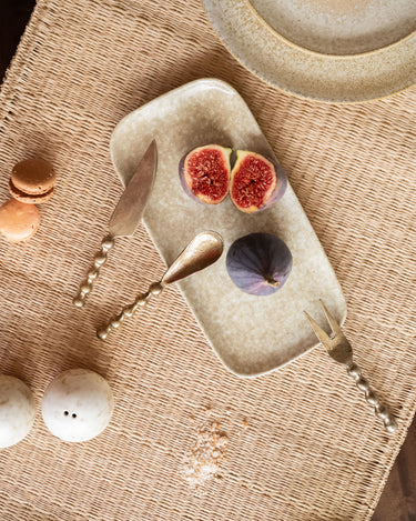 Serving Plate Lush Beige - Things I Like Things I Love