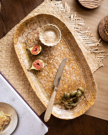 Serving Plate Marron Intense - Things I Like Things I Love