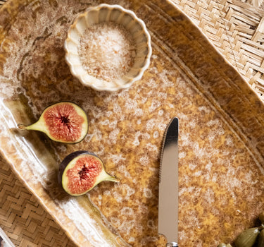 Serving Plate Marron Intense - Things I Like Things I Love